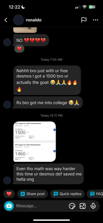 1500 Blueprint student testimonial