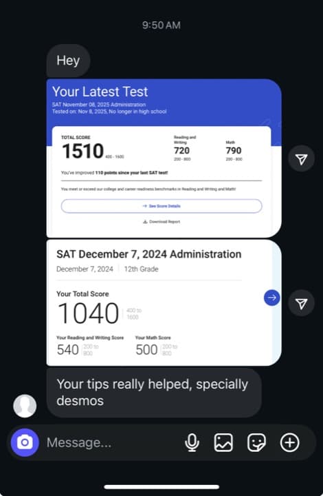 1500 Blueprint student testimonial