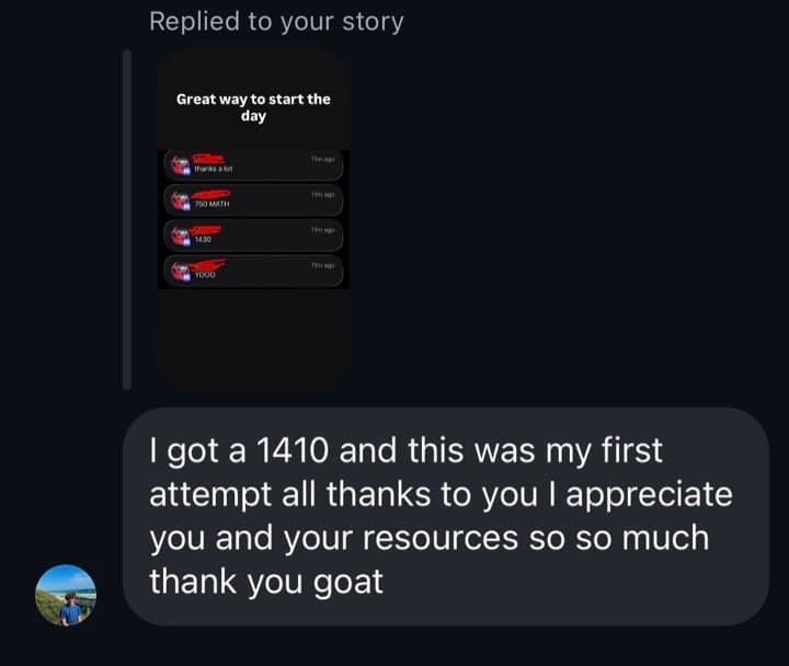 1500 Blueprint student testimonial