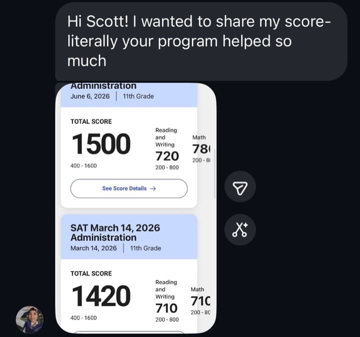 1500 Blueprint student testimonial