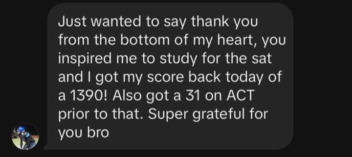 1500 Blueprint student testimonial