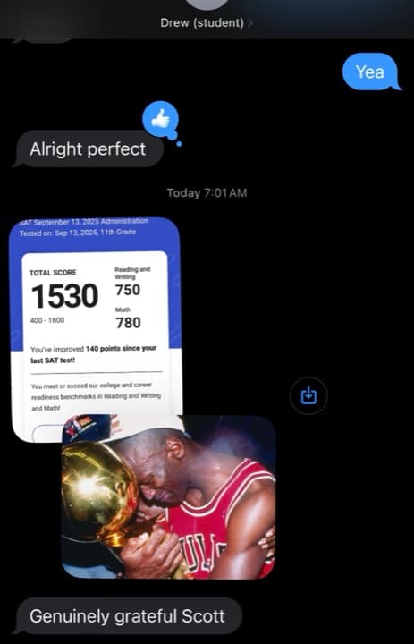 1500 Blueprint student testimonial