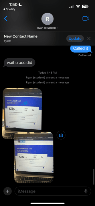 1500 Blueprint student testimonial